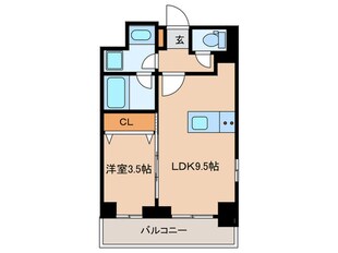 アヴェニール神楽坂の物件間取画像